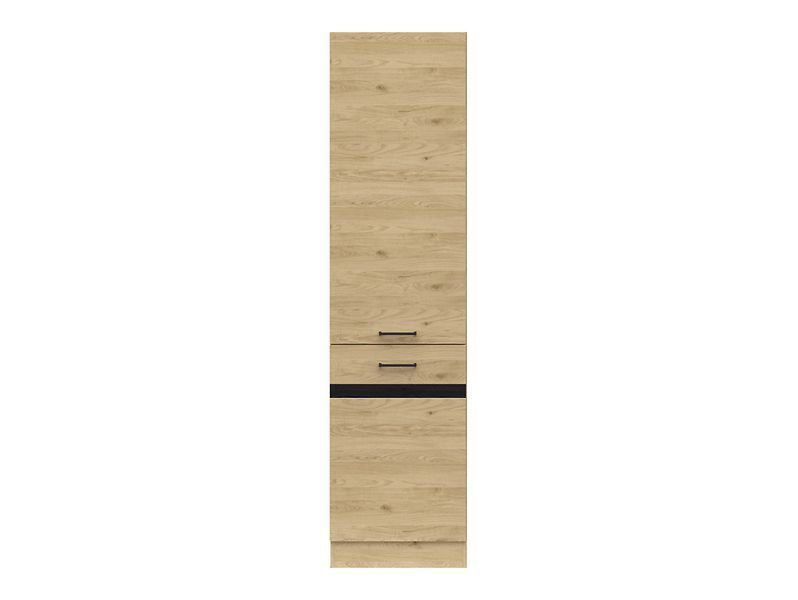 Кухонна шафа висока 50 см Junona Line BRW Black Red White D2D/50/195 дуб бернштайн фото - Купити Навісні кухонні шафи BLACK RED WHITE в епіцентрі меблів GerborDesign.com.ua, Київ, Дніпро, Львів, Луцьк, Хмельницький