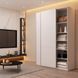 Шкаф-купе G-Кайзер Doros (Дорос) 2 ДСП 160х60х240 белый фото 6 - мебель Шкафы-купе DOROS | ДОРОС