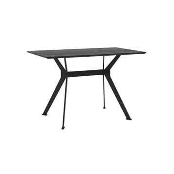 Стол LOVKO Stealth (Стелс) 120 х 70 черные ноги/черный дуб  фото - Купить Столы LOVKO в эпицентре мебели GerborDesign.com.ua