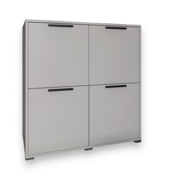 Тумба LION Краш 82x43x86 см (LION-041770) кашемір фото - Купити Комоди LION в епіцентрі меблів GerborDesign.com.ua