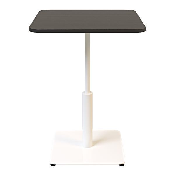 Стол LOVKO Ibiza LOVKO Soft light 60x60 белый металл/черное ДСП (текстура)  фото - Купить Столы LOVKO в эпицентре мебели GerborDesign.com.ua