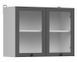 Кухонный шкаф навесной 80 см Junona Line BRW Black Red White G2W/80/57 белый / графит фото 1 - мебель Навесные кухонные шкафы BLACK RED WHITE, Киев, Днепр, Львов, Луцк, Хмельницкий