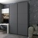 Шафа-купе G-Кайзер Doros (Дорос) 2 ДСП 160х60х240, графіт, артикул 42005085, фото 4