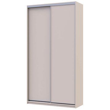 Шкаф-купе Сити Лайт Doros (Дорос) 2 ДСП 120х45х225 см кашемир фото - Купить Шкафы-купе DOROS | ДОРОС в эпицентре мебели GerborDesign.com.ua