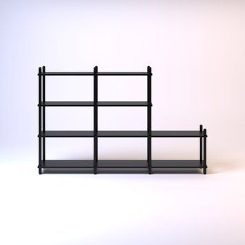 Полка LOVKO Dao #9 черный дуб  фото - Купить Полки LOVKO в эпицентре мебели GerborDesign.com.ua