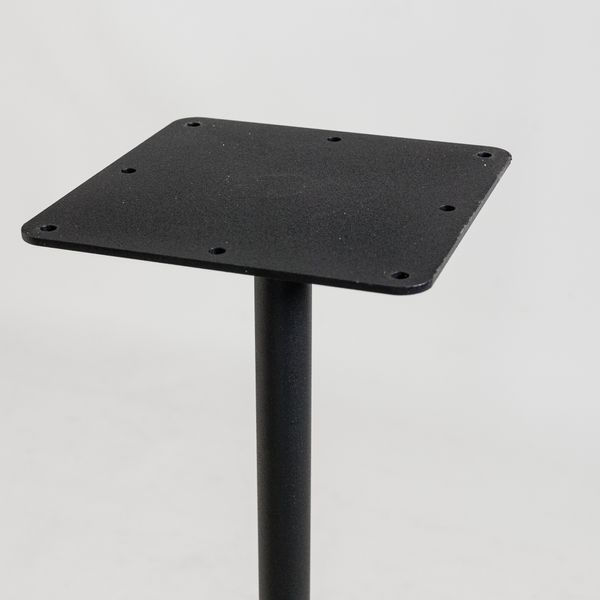 Стол LOVKO Ibiza LOVKO Soft light 70x70 черный металл/дуб ДСП (текстура)  фото - Купить Столы LOVKO в эпицентре мебели GerborDesign.com.ua, Киев, Днепр, Львов, Луцк, Хмельницкий