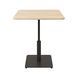 Стол LOVKO Ibiza LOVKO Soft light 70x70 черный металл/дуб ДСП (текстура), , артикул 22932309, фото 2
