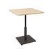 Стол LOVKO Ibiza LOVKO Soft light 70x70 черный металл/дуб ДСП (текстура), , артикул 22932309, фото 1