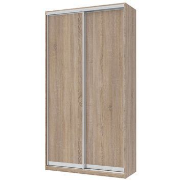 Шкаф-купе Сити Лайт Doros (Дорос) 2 ДСП 120х45х225 см дуб сонома фото - Купить Шкафы-купе DOROS | ДОРОС в эпицентре мебели GerborDesign.com.ua