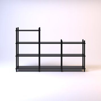 Полка LOVKO Dao #10 черный дуб  фото - Купить Полки LOVKO в эпицентре мебели GerborDesign.com.ua