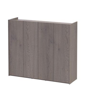 Тумба для взуття Кассель Doros (Дорос) 4 ДСП 128х40х110 см канноло фото - Купити Тумби для взуття DOROS | ДОРОС в епіцентрі меблів GerborDesign.com.ua