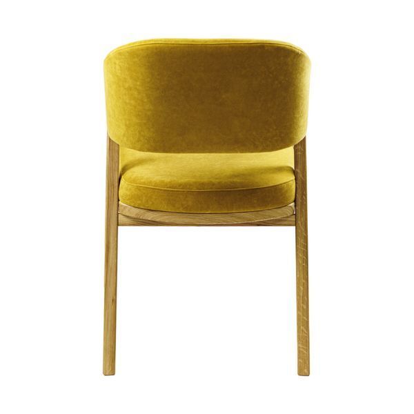 Крісло LOVKO Otis натуральний дуб / LOVKO Vintage LOVKO Velvet 08 LOVKO Mustard  фото - Купити Стільці та крісла LOVKO в епіцентрі меблів GerborDesign.com.ua