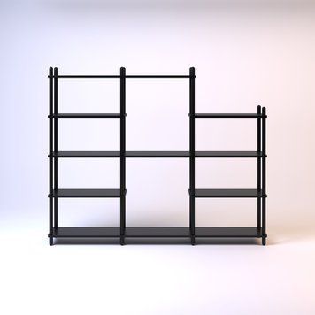 Полка LOVKO Dao #11 черный дуб  фото - Купить Полки LOVKO в эпицентре мебели GerborDesign.com.ua