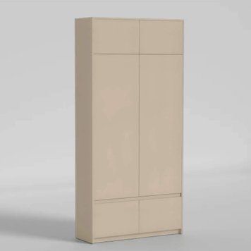 Шафа розпашна Space / Спейс LUXE STUDIO 1200х416х2504 мм, сатін фото 1