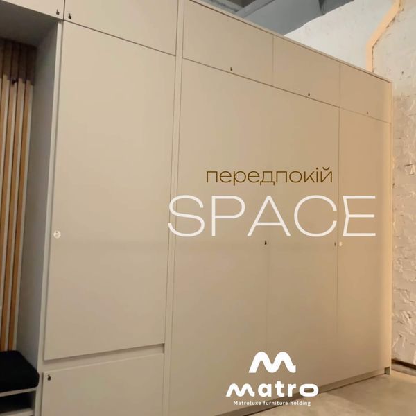 Шафа розпашна Space / Спейс LUXE STUDIO 1200х416х2504 мм, сатін фото 12
