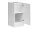 Кухонная тумба 40 см Junona Line BRW Black Red White D1D/40/82_P, белый меловой глянец, артикул K24-D1D/40/82_P_BBL-BI/KRP, фото 3