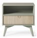 Тумба прикроватная Perfect Home Форест / Forest S54 с 1 ящиком эвкалипт / пихта сканди фото 4 - мебель Тумбы ночные  PERFECT HOME