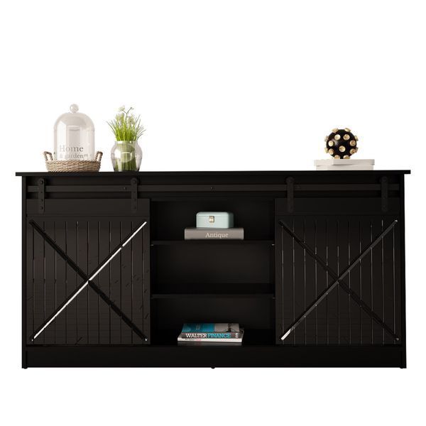Комод Granero Cama Meble у чорному кольорі CAMA-GRANERO-KOM-BLACK фото 2