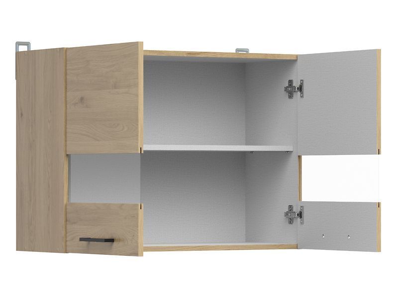 Кухонный шкаф навесной 80 см Junona Line BRW Black Red White G2W/80/57 дуб бернштайн фото - Купить Навесные кухонные шкафы BLACK RED WHITE в эпицентре мебели GerborDesign.com.ua, Киев, Днепр, Львов, Луцк, Хмельницкий