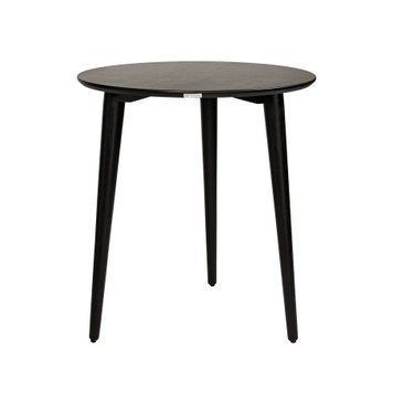 Стіл LOVKO Dan d-70 чорний  фото - Купити Столи LOVKO в епіцентрі меблів GerborDesign.com.ua