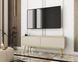 Тумба під телевізор Perfect Home Оро / Oro 2-дверна з золотими ніжками RTV135 бежевый фото 1 - меблі Тумби ТВ PERFECT HOME