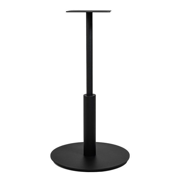 Опора LOVKO Ibiza R h-725 d-400 / 8 мм чорна  фото - Купити  LOVKO в епіцентрі меблів GerborDesign.com.ua