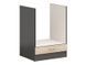 Кухонна тумба для духовки 60 см Junona Line BRW Black Red White DPK/60/82 венге / дуб сонома фото 1 - меблі Нижні кухонні тумби BLACK RED WHITE