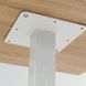 Стіл LOVKO Tetra light 80 х 80 білий метал / дуб ДСП (текстура)  фото 6 - меблі Столи LOVKO