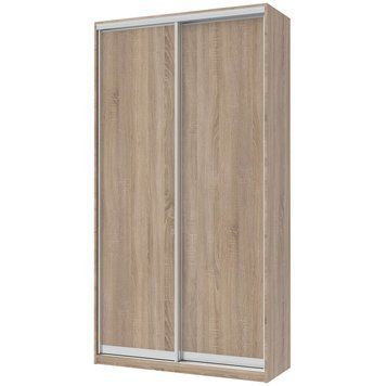 Шкаф-купе Сити Лайт Doros (Дорос) 2 ДСП 120х60х225 см дуб сонома фото - Купить Шкафы-купе DOROS | ДОРОС в эпицентре мебели GerborDesign.com.ua