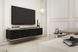 Тумба под телевизор навесная Perfect Home Оро / Oro 2-дверная RTV135 черный мрамор фото 1 - мебель Тумбы ТВ PERFECT HOME