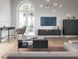 Стол журнальный Perfect Home Нова / Nova с 2 ящиками и черными ножками L104 черный фото 6 - мебель Столы журнальные PERFECT HOME