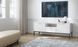 Тумба під телевізор Perfect Home Нова / Nova 2-дверна з 1 шухлядою і чорними ніжками RTV154 білий фото 4 - меблі Тумби ТВ PERFECT HOME