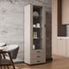 Вітрина SOHO Cama Meble S1 кашемір / чорний в інтер'єрі