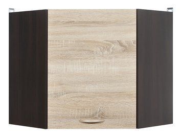 Кухонный шкаф навесной угловой 60 см Junona Line BRW Black Red White GNWU/57 венге / дуб сонома фото - Купить Навесные кухонные шкафы BLACK RED WHITE в эпицентре мебели GerborDesign.com.ua