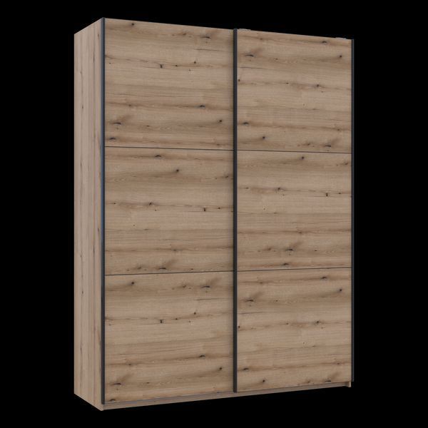 Шкаф-купе G-Кайзер Doros (Дорос) 2 ДСП 180х60х240 дуб эвок фото - Купить Шкафы-купе DOROS | ДОРОС в эпицентре мебели GerborDesign.com.ua, Киев, Днепр, Львов, Луцк, Хмельницкий