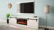 Тумба під телевізор з електрокаміном Granero Cama Meble, білий CAMA-GRANERO-RTV-K-WHITE фото 3