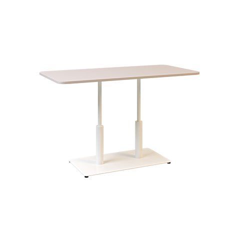 Стіл LOVKO Ibiza LOVKO Soft LOVKO Double light 120x70 білий метал / кашемір ДСП  фото - Купити Столи LOVKO в епіцентрі меблів GerborDesign.com.ua, Київ, Дніпро, Львів, Луцьк, Хмельницький