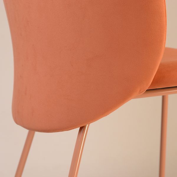 Стілець LOVKO Lilo LOVKO Exclusive LOVKO Terracotta LOVKO Velvet  фото - Купити Стільці та крісла LOVKO в епіцентрі меблів GerborDesign.com.ua