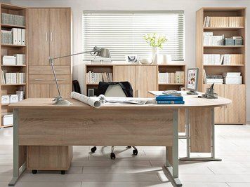 Кабинет Офис Лайн Гербор | Office Line Gerbor дуб сонома фото - Купить Кабинеты ГЕРБОР | GERBOR в эпицентре мебели GerborDesign.com.ua