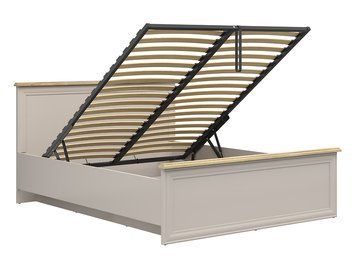 Ліжко з підйомним механізмом Anga BRW LOZ/160/B Анга Black Red White