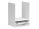 Кухонная тумба для духовки 60 см Junona Line BRW Black Red White DPK/60/82 белый меловой глянец фото 3 - мебель Нижние кухонные шкафы BLACK RED WHITE, Киев, Днепр, Львов, Луцк, Хмельницкий