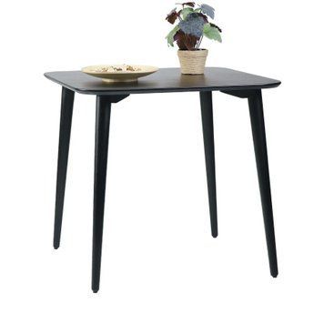 Стіл LOVKO Dan 80 х 80 чорний  фото - Купити Столи LOVKO в епіцентрі меблів GerborDesign.com.ua
