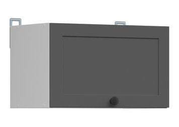Кухонный шкаф навесной 60 см Junona Line BRW Black Red White GO/50/30 белый / графит фото - Купить Навесные кухонные шкафы BLACK RED WHITE в эпицентре мебели GerborDesign.com.ua