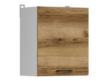 Кухонный шкаф навесной 50 см Junona Line BRW Black Red White G1D/50/57 білий / світлий дуб делано фото - Купить Навесные кухонные шкафы BLACK RED WHITE в эпицентре мебели GerborDesign.com.ua
