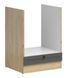 Кухонна тумба для духовки 60 см Junona Line BRW Black Red White DPK/60/82, дуб бернштайн / графіт, артикул K24-DPK/60/82_BBL-DBT/GF, фото 1