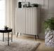 Комод Perfect Home Зова / Zova 2-дверный с черными ножками K103 кашемир фото 1 - мебель Комоды PERFECT HOME