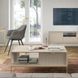Стол журнальный Perfect Home Нова / Nova с 2 ящиками и золотыми ножками L104 кашемир фото 7 - мебель Столы журнальные PERFECT HOME