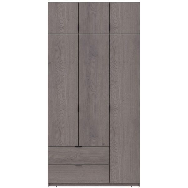 Шафа з антресоллю розпашна для одягу Лукас Doros (Дорос) 3 ДСП 120х50х240 см канноло фото - Купити Шафи DOROS | ДОРОС в епіцентрі меблів GerborDesign.com.ua