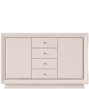 Комод Ларго Классик БРВ (ВМК) KOM2D4S Largo Classic BRW кашемир фото - Купить Комоды БРВ | ВМК-Украина в эпицентре мебели GerborDesign.com.ua