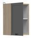 Кухонный шкаф навесной 40 см Junona Line BRW Black Red White G1D/40/57, дуб бернштайн / графіт, артикул K24-G1D/40/57_LP-DBT/GF, фото 3